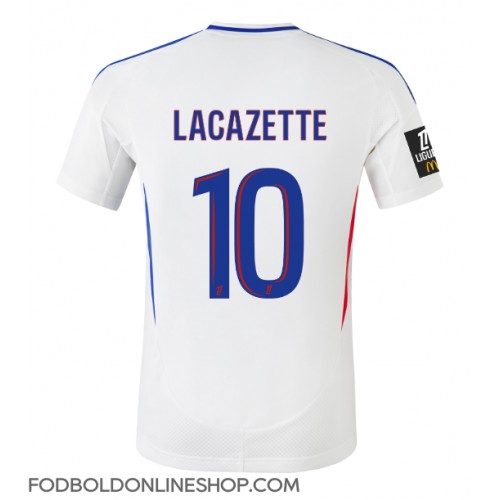 Olympique Lyonnais Alexandre Lacazette #10 Hjemmebanetrøje 2024-25 Kortærmet